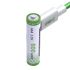 AAA Rechargeable Batteries 1.5V USB-C Lithium 10440 Battery 600mWh High Capacity 600 Cycles for Remote Control Game Controller Smart Lock Camping Light