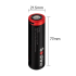 Soshine 21700 3.7V 6000mAh USB Rechargeable Li-ion Battery 