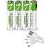 1.5V 4pcs AAA Battery AAA Batteries, USB/Type-C AAA Rechargeable Battery