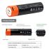 NiteBeam 18650 2600mAh 3.7V USB Rechargeable Li-ion Battery