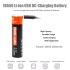 NiteBeam 18650 2600mAh 3.7V USB Rechargeable Li-ion Battery