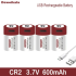 CR2 Li-ion USB Rechargeable Battery 3.7V 600mah Type-C Lithium batterie