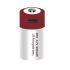 CR2 Li-ion USB Rechargeable Battery 3.7V 600mah Type-C Lithium batterie