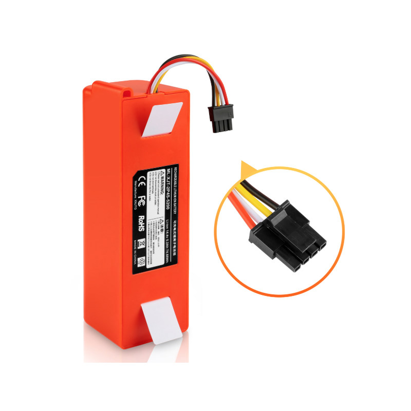 14.4V Li-ion Battery Replacement for Xiaomi Mi Robot and Roborock S55 S60 S65 S50 S51 S5 MAX S6 Robot Vacuum Cleaner for Mi Mijia Battery