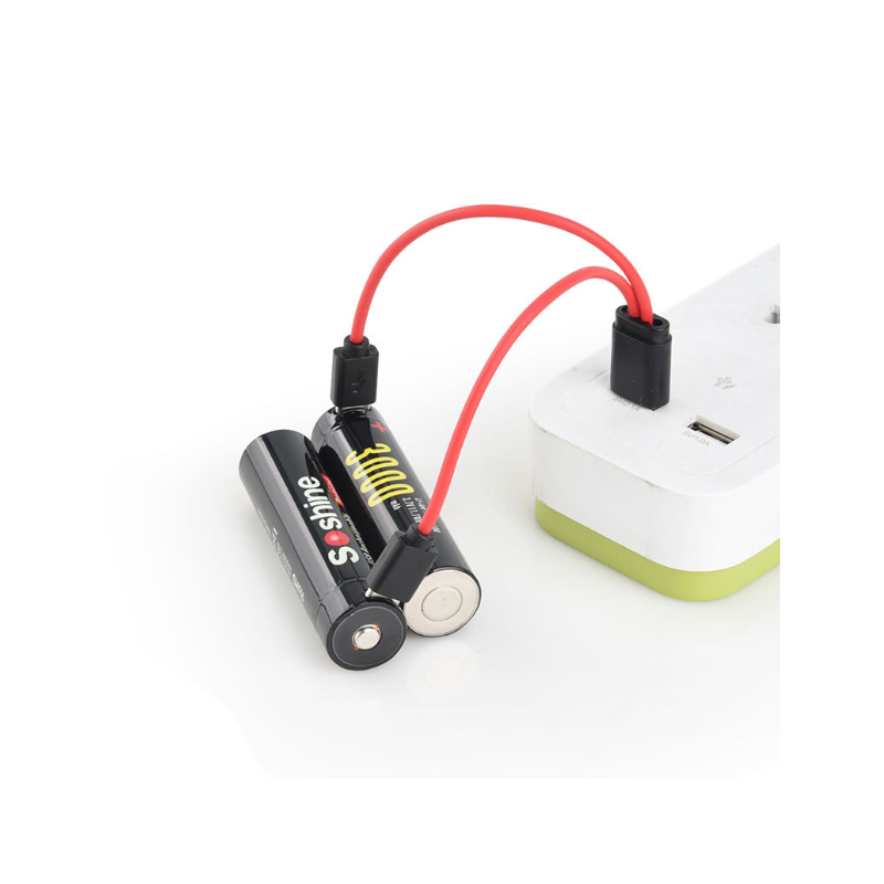 Soshine 18650 3000mAh 3.7V USB Rechargeable Li-ion Battery