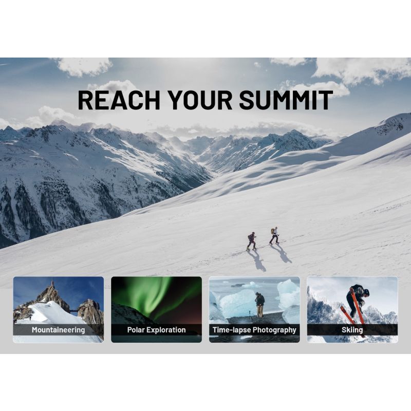 Nitecore Summit 10000 Power Bank, 10000mAh Low Temperature Fast Charging USB-C QC PD Low Temperature Power Bank