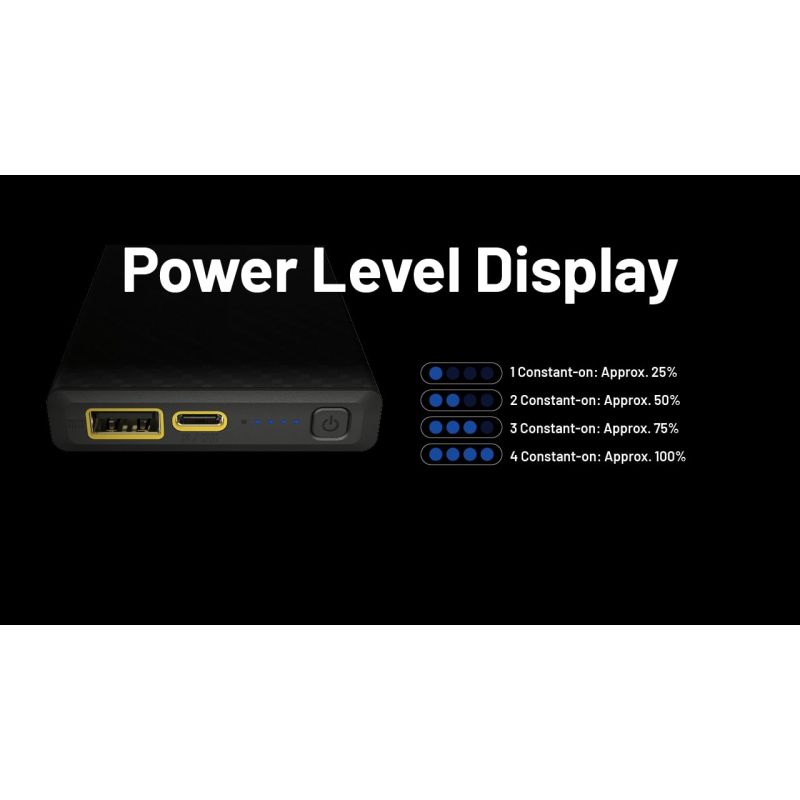 Nitecore Summit 10000 Power Bank, 10000mAh Low Temperature Fast Charging USB-C QC PD Low Temperature Power Bank