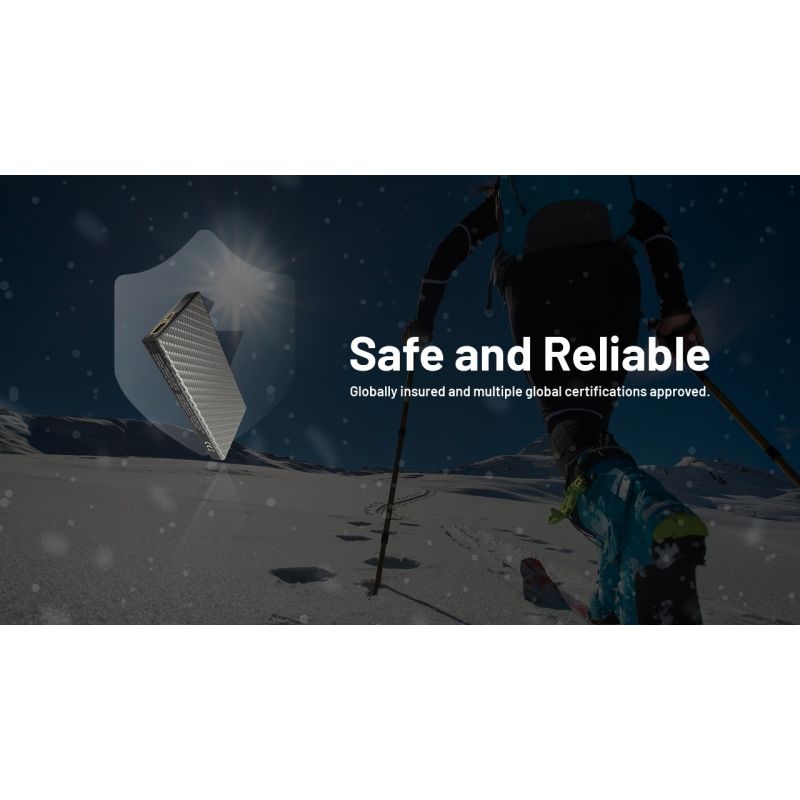 Nitecore Summit 10000 Power Bank, 10000mAh Low Temperature Fast Charging USB-C QC PD Low Temperature Power Bank