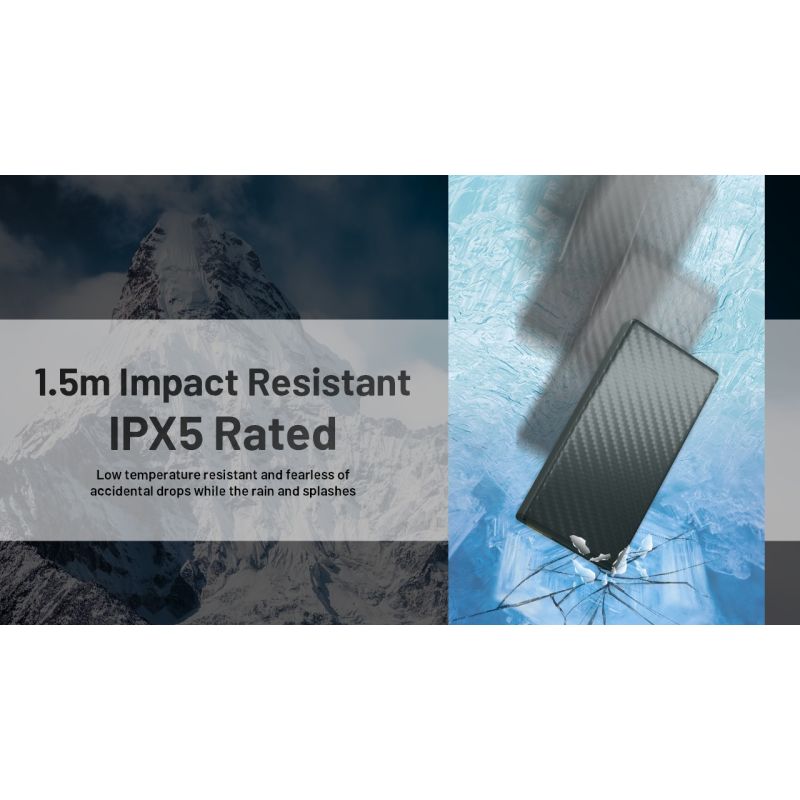 NITECORE SUMMIT 20000 -40°C Low Temperature Carbon Fiber Power Bank