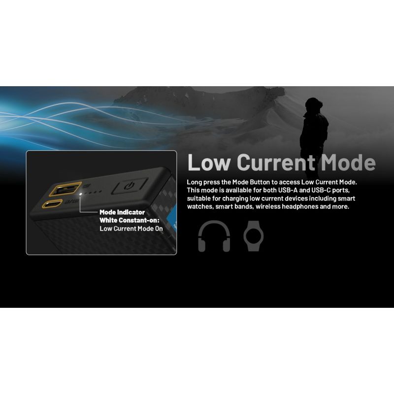 NITECORE SUMMIT 20000 -40°C Low Temperature Carbon Fiber Power Bank