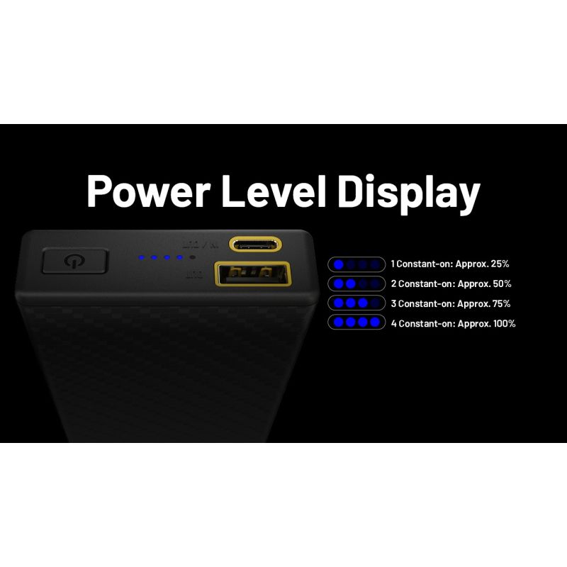NITECORE SUMMIT 20000 -40°C Low Temperature Carbon Fiber Power Bank