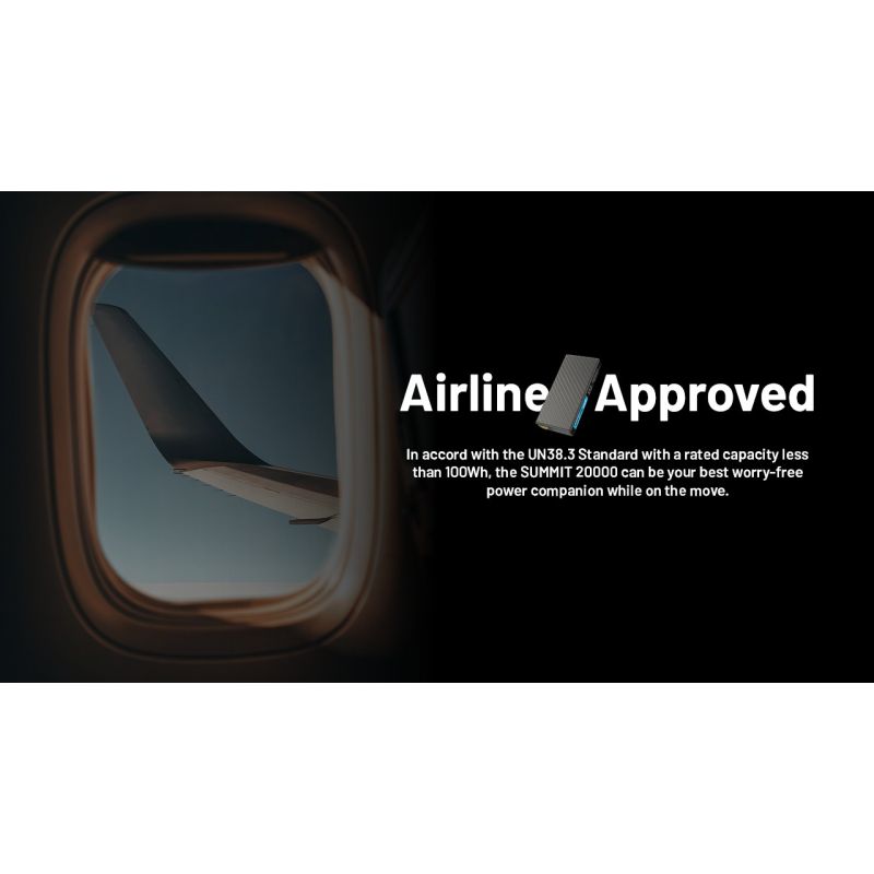 NITECORE SUMMIT 20000 -40°C Low Temperature Carbon Fiber Power Bank