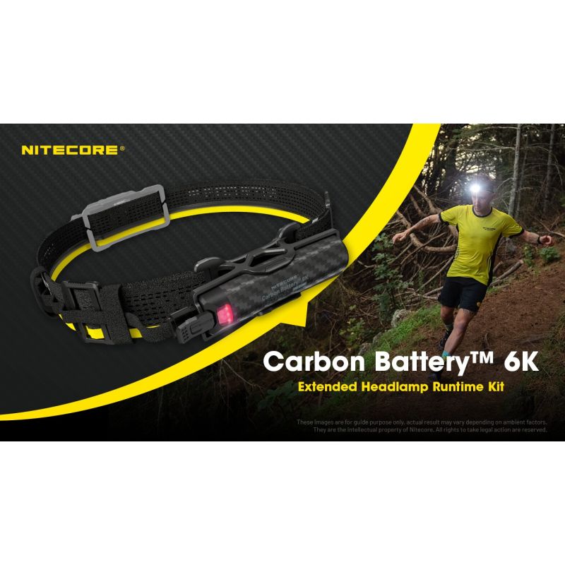 Nitecore Carbon Battery 6K Kit USB-C Rechargeable Lightweight 6000mAh Waterproof Power Bank