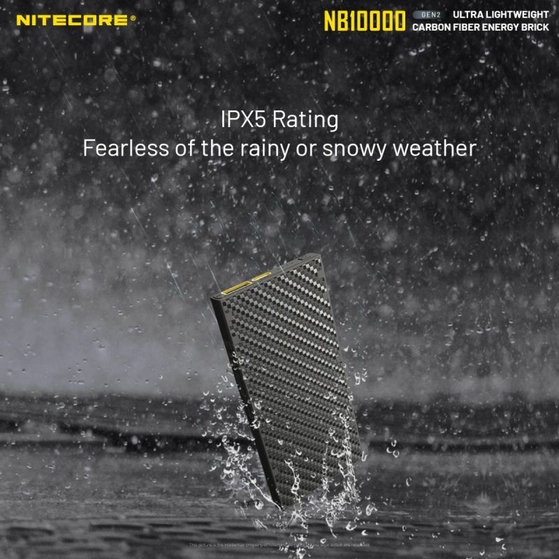 Nitecore NB10000 GEN II Quick Charge Dual-Output Type-C USB 10000mAh Power Bank