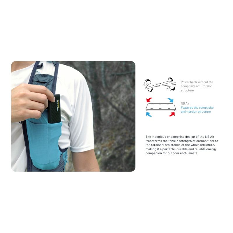 Nitecore NB Air 5000mAh Ultra Lightweight and Slim Power Bank