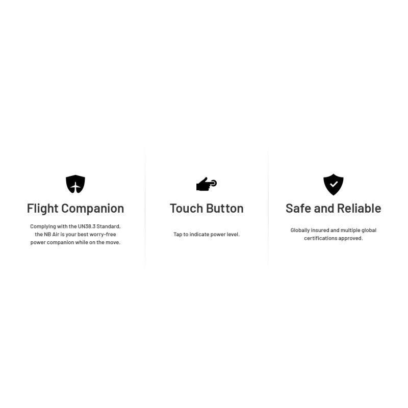 Nitecore NB Air 5000mAh Ultra Lightweight and Slim Power Bank