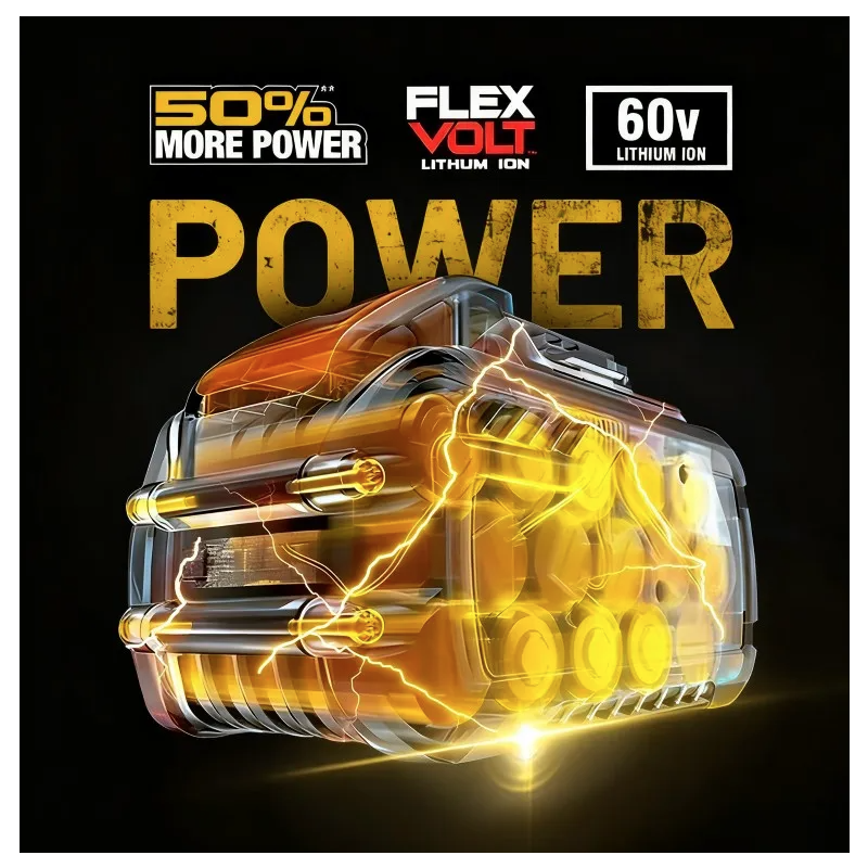 DEWALT Tool Battery DCB609Y 20V/60V 9.0Ah Rechargeable Lithium-ion Battery