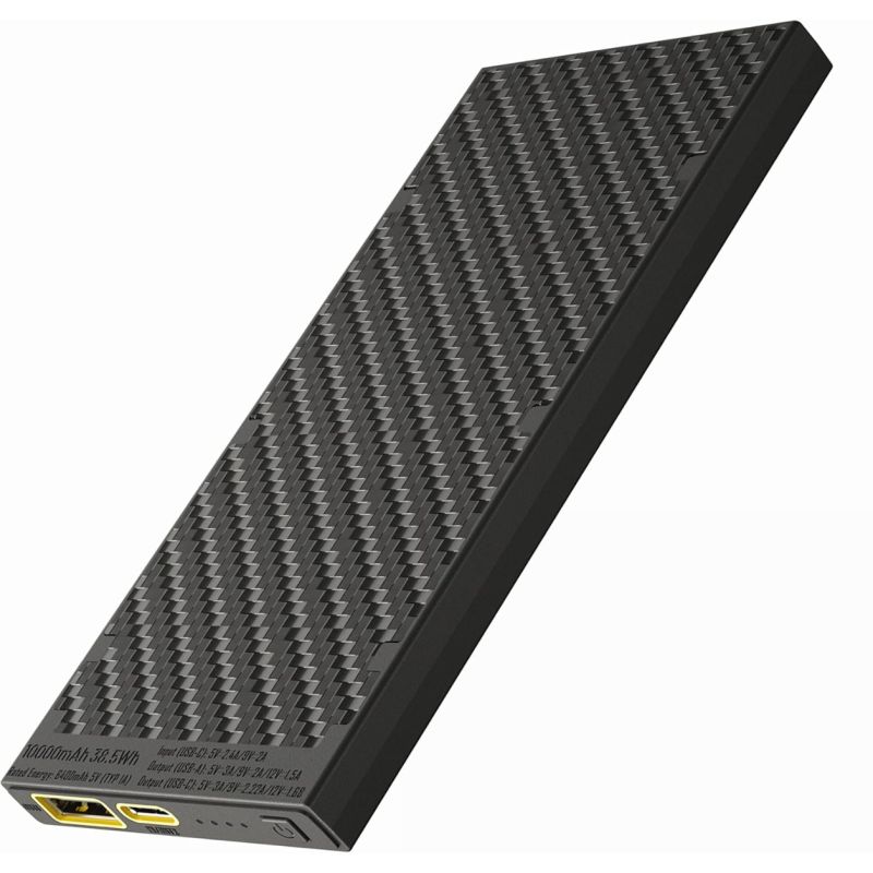 NiteBeam NB10000 Solid State Battery Portable Charger 10000mAh Fast Charging Power Bank Battery Pack Dual-Output 