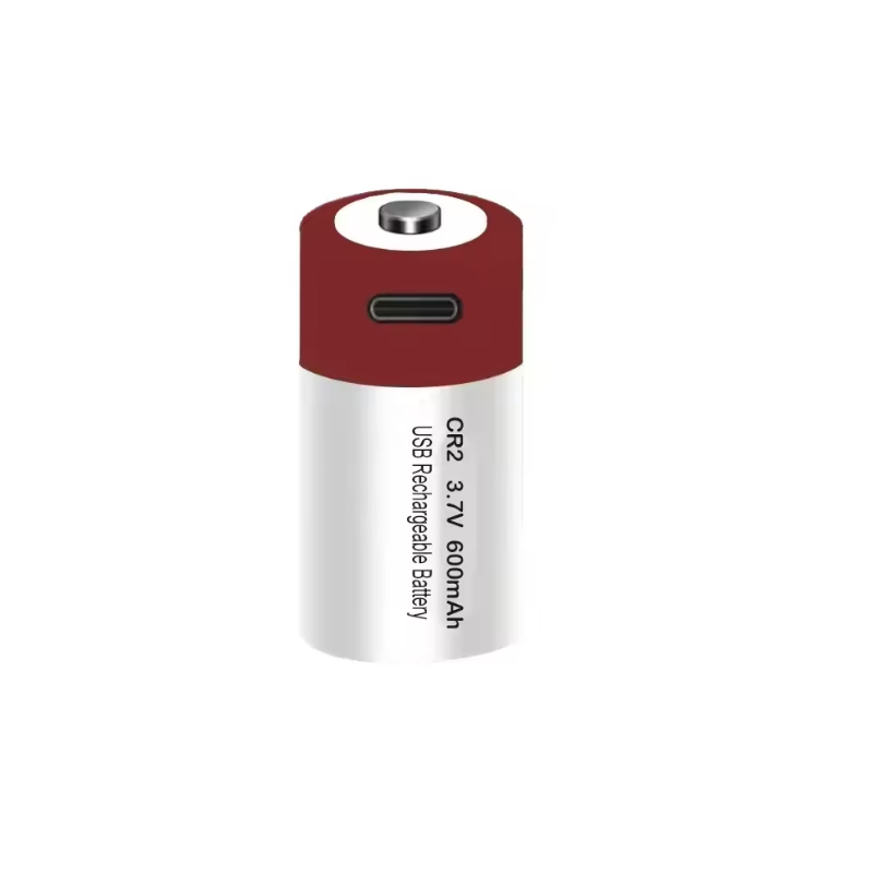 CR2 Li-ion USB Rechargeable Battery 3.7V 600mah Type-C Lithium batterie