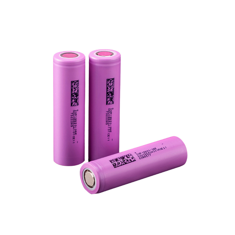 INR18650-26E 3.7V Flat Top Real 2600mAh 18650 Rechargeable Battery (3 Pack)