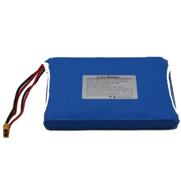 36V Li-Ion Electric Skateboard Battery 10S2P 5200Mah High Voltage Battery Rechargeable Performance Battery
