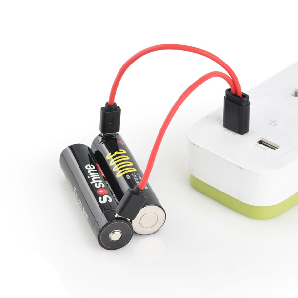 Soshine 18650 3000mAh 3.7V USB Rechargeable Li-ion Battery