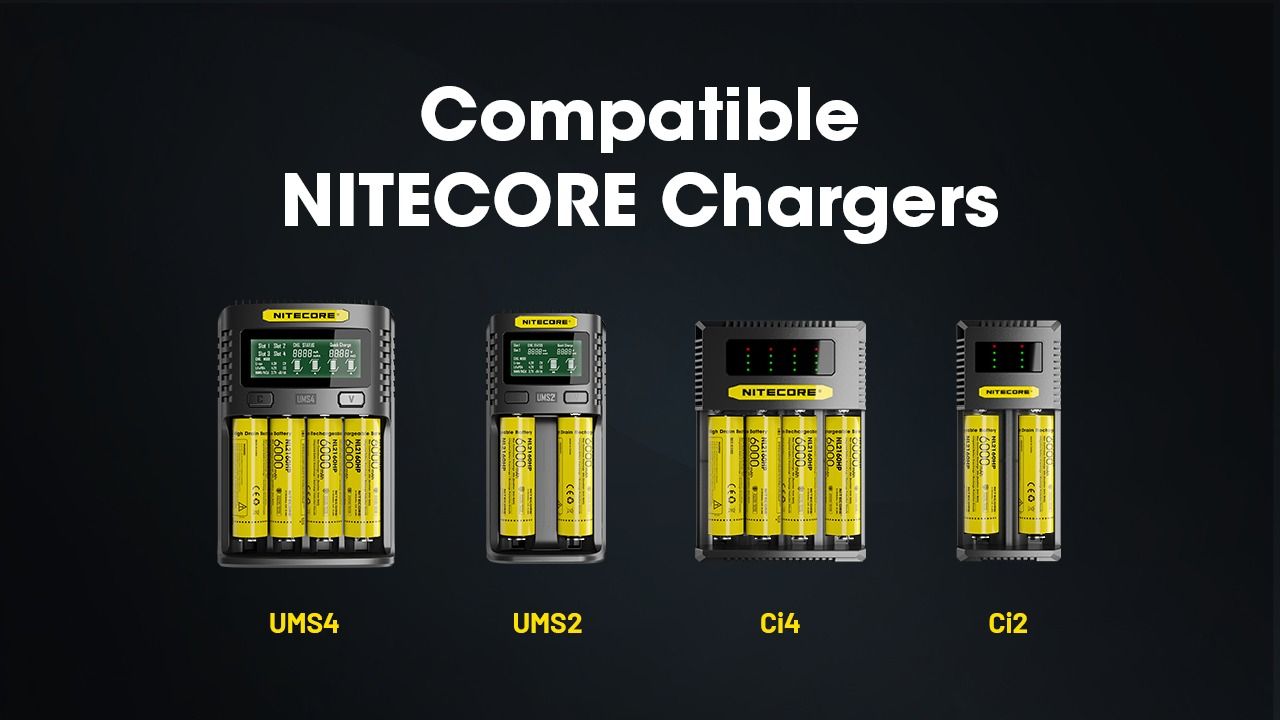 Nitecore NL2160HP 6000mAh Rechargeable 21700 Battery High Performance Batteries