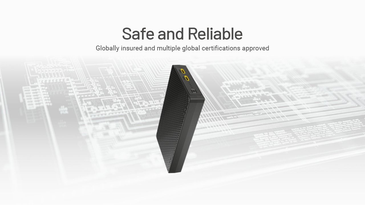 Nitecore NB20000 Gen III (GEN3) Power Bank 20000mAh Fast Charging Portable Charger Battery Pack Dual USB-C 18W 22.5W Fast Charge