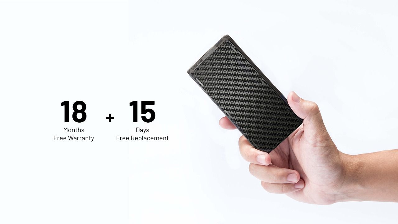 NITECORE NB10000 Gen3 Ultra Lightweight Carbon Fiber Power Bank 10000mAh Mobile Powerbank Dual USB-C 18W 22.5W Fast Charge