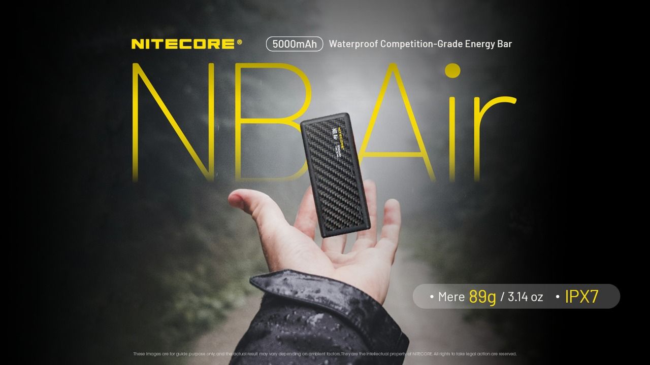 Nitecore NB Air 5000mAh Ultra Lightweight and Slim Power Bank