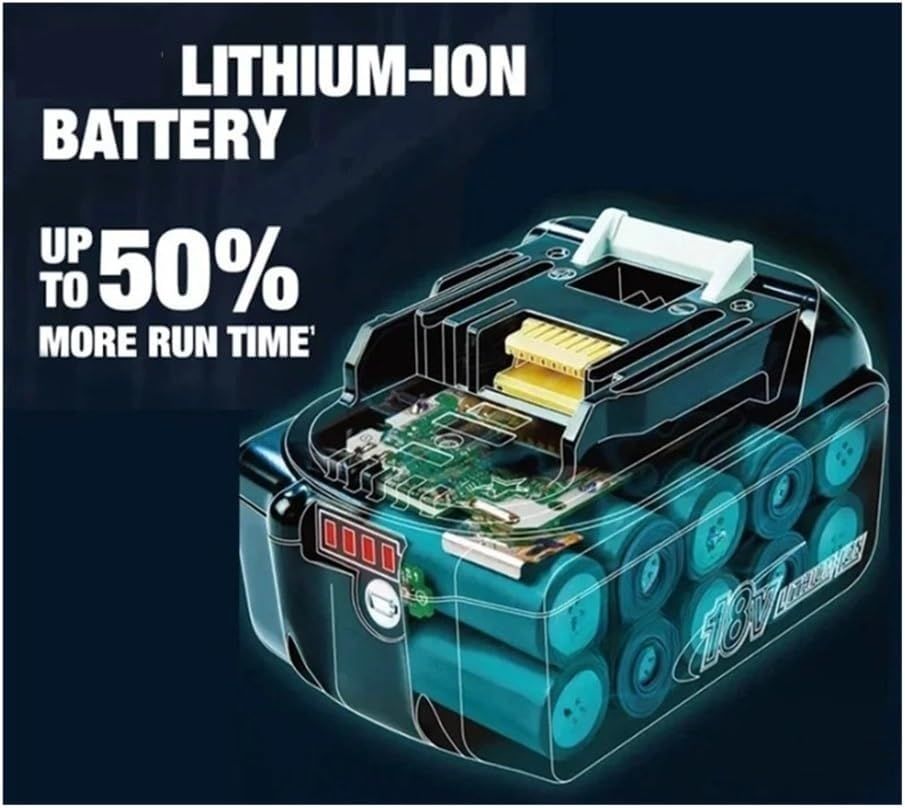 Makita BL1850B 18V Lithium-Ion 6.0Ah Cordless Power Tool Battery