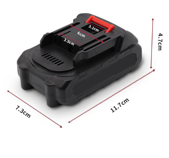 21V Rechargeable Lithium Ion Battery for Makita, Replacement Batteries for Mini Electric Chain Saw 4 Inch/ 6 Inch 