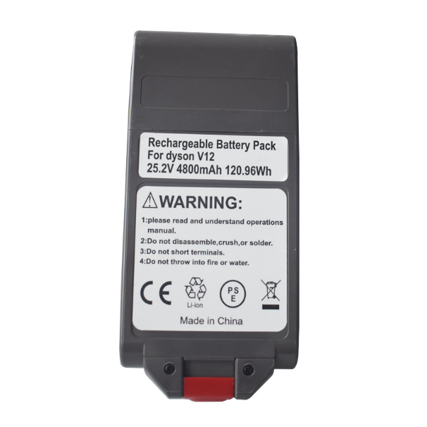 V12 Replacement Battery 25.2V 3.0Ah Lithium Rechargeable Battery for Dyson V12 Slim SV20 SV30 SV34 Vacuum Cleaner 