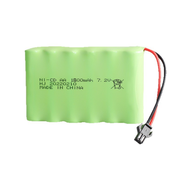 7.2V AA 1800mAh Ni-MH Rechargeable Battery for Drones Remote Control Toy